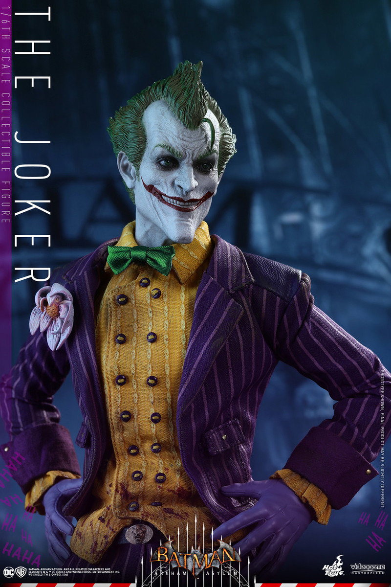 800px x 1200px - Hot Toys VGM27 Batman: Arkham Asylum 1/6th scale The Joker Collectible  Figure