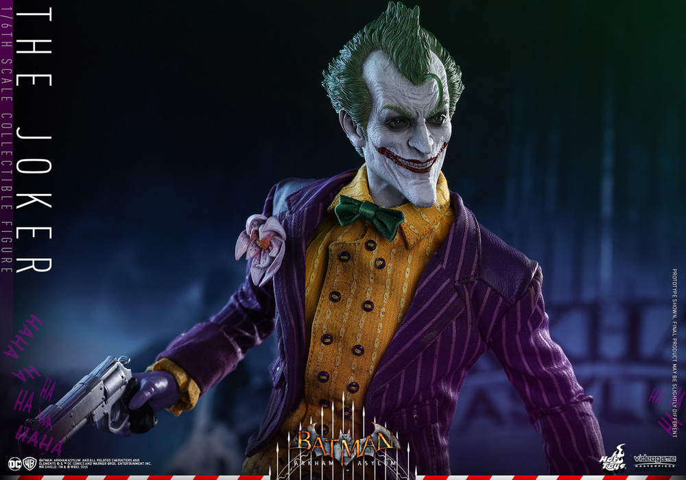 Hot Toys VGM27 Batman: Arkham Asylum 1/6th scale The Joker