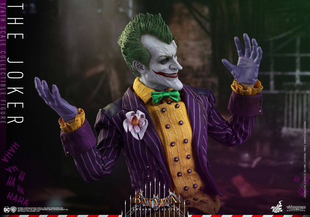 Hot Toys VGM27 Batman: Arkham Asylum 1/6th scale The Joker