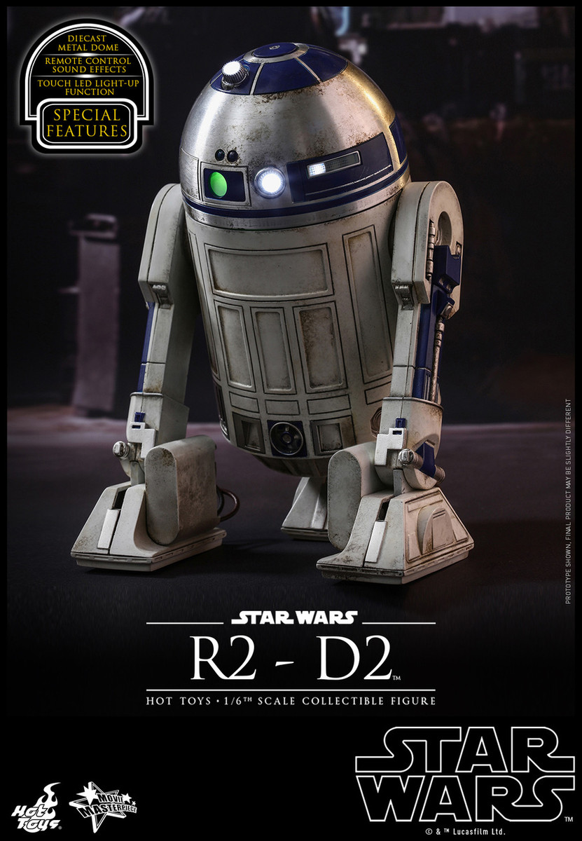 Hot Toys MMS408 Star Wars: The Force Awakens 1/6th scale R2-D2