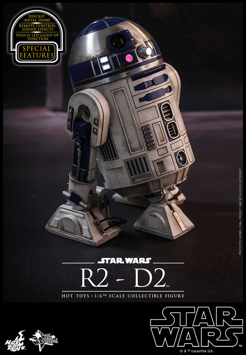 Hot Toys MMS408 Star Wars: The Force Awakens 1/6th scale R2-D2