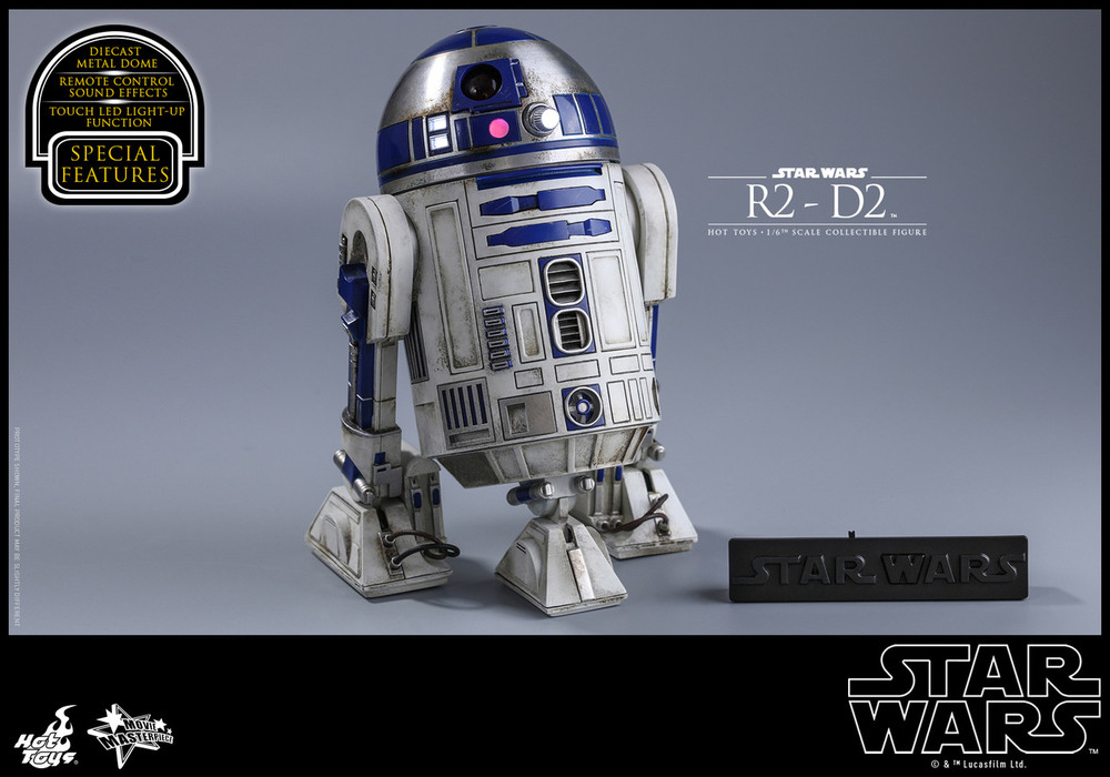 Hot Toys MMS408 Star Wars: The Force Awakens 1/6th scale R2-D2