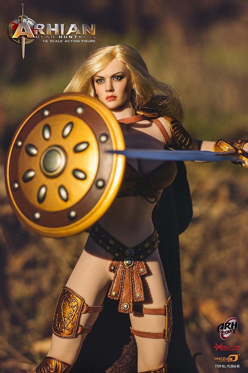 Phicen Arhian Head Huntress 1//6 Scale Super Flexible Female Seamless Body PL2016-85