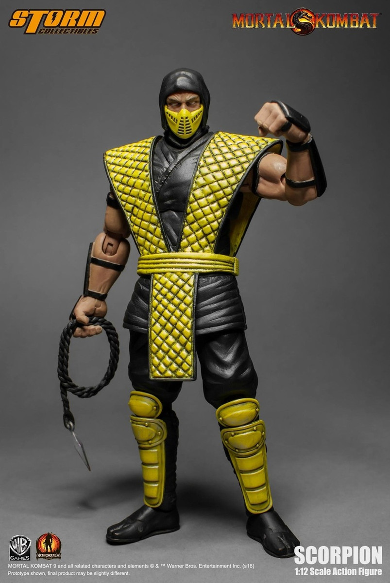  Mortal Kombat Scorpion 12 Figure : Toys & Games