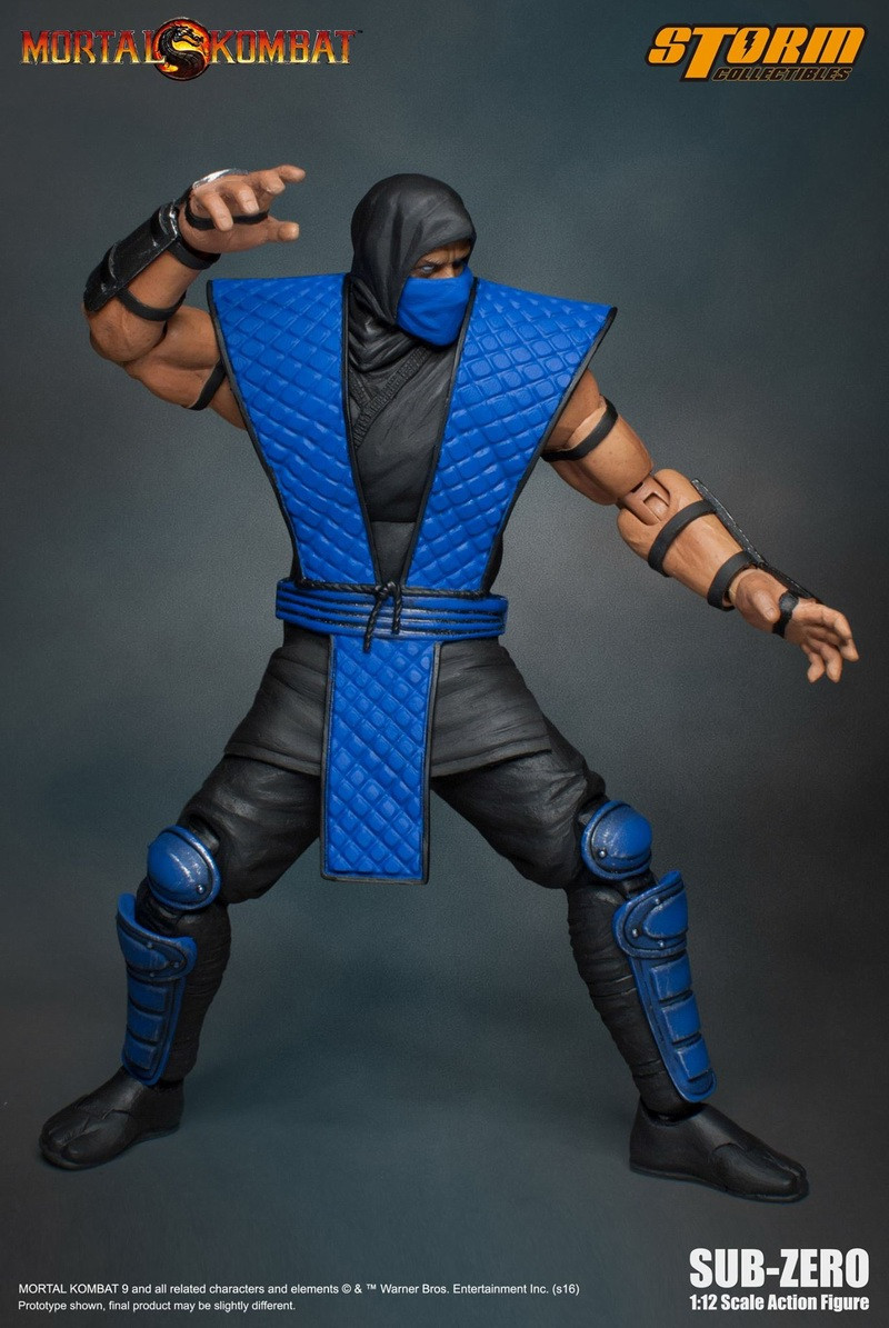 Storm Collectibles Mortal Kombat Klassic Vs. Series 1/12 Scale Action  Figure - Sub-Zero - KGHobby Toys and Models Store
