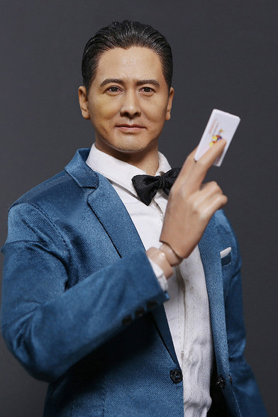 Modular Art 1/6 MA016 God of Gamblers head Sculpt Chow Yun Fat