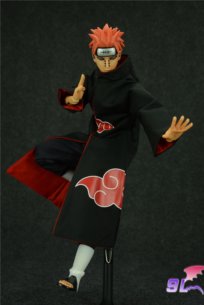 In-Stock 9L toys 1/6 Scale Ninjia Pain naruto Xiao organization Moving the eye 