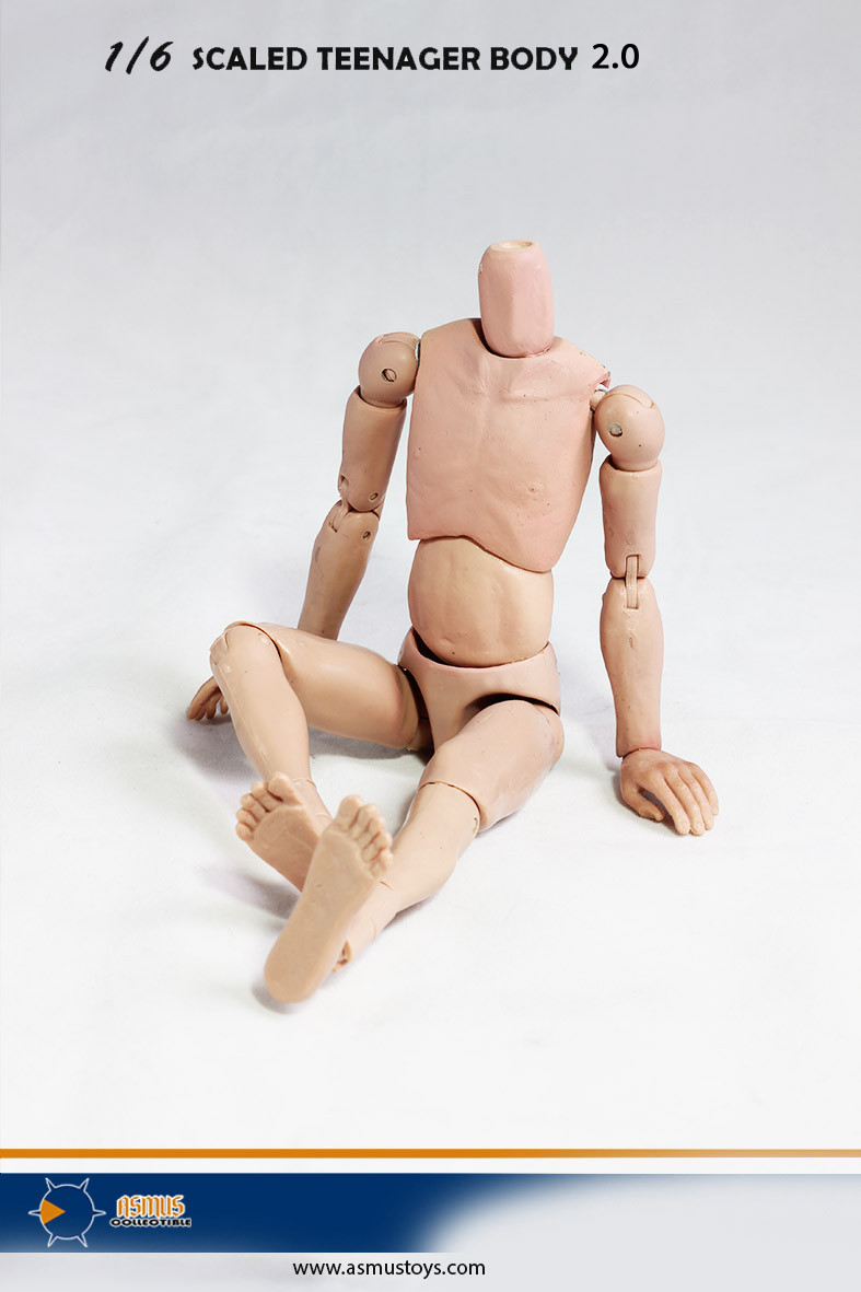 KUMIK 1/6th Female Body 8in Junior Girl Teenage Figure Action Toy PVC for DIY