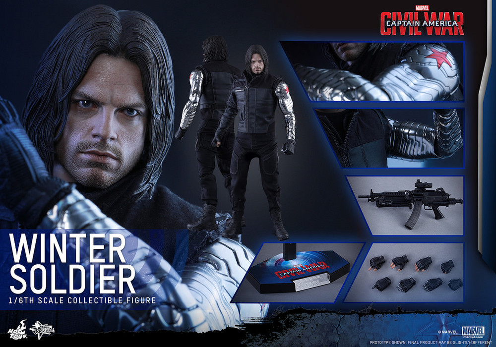 hot toys bucky barnes civil war