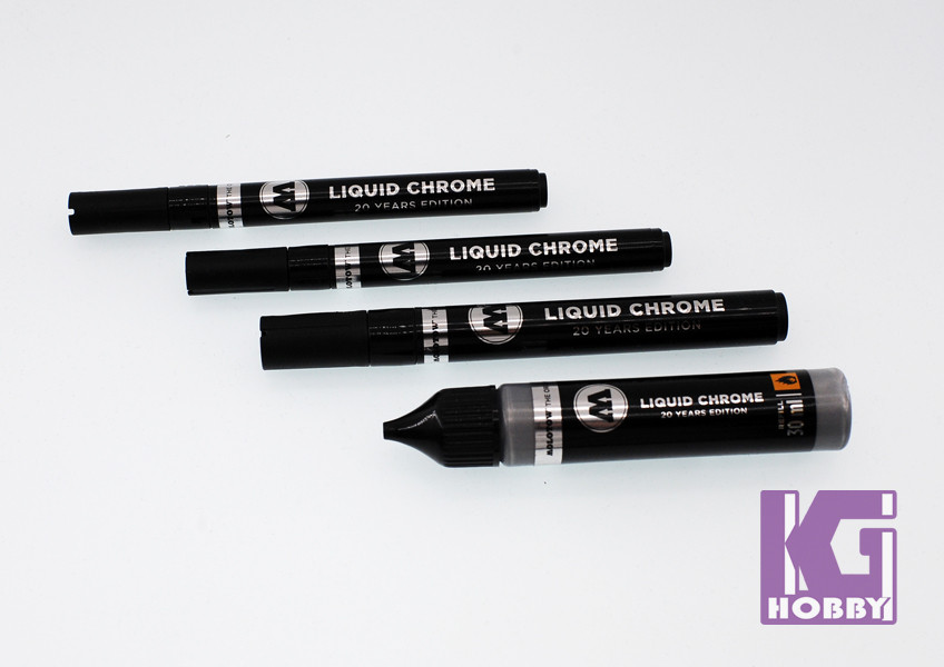 Absoluut wat betreft huis Molotow LIQUID CHROME Marker Pen -1mm,2mm,4mm,Refill - KGHobby Toys and  Models Store