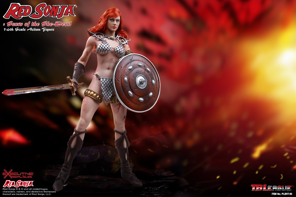 TBLeague 1/6th Red Sonja: Scars of the She-Devil Action Figure