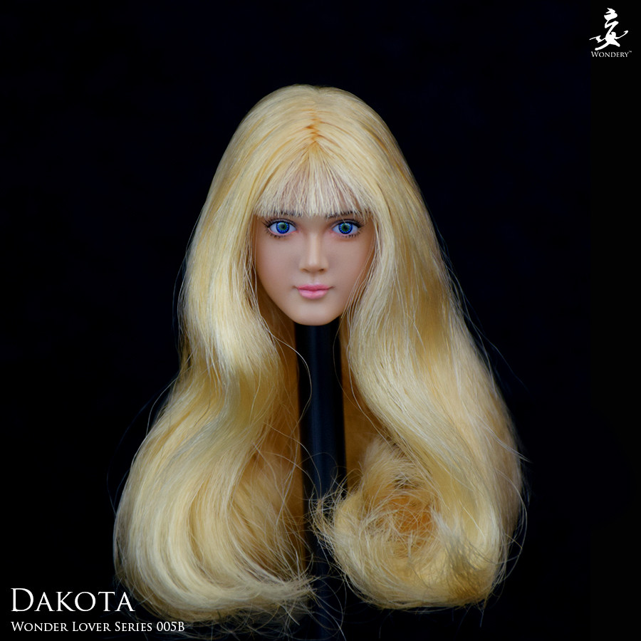 WONDERY Wonder Lover Series 005B Dakota Tan Head Sculpt 1/6 FIT Phicen body 