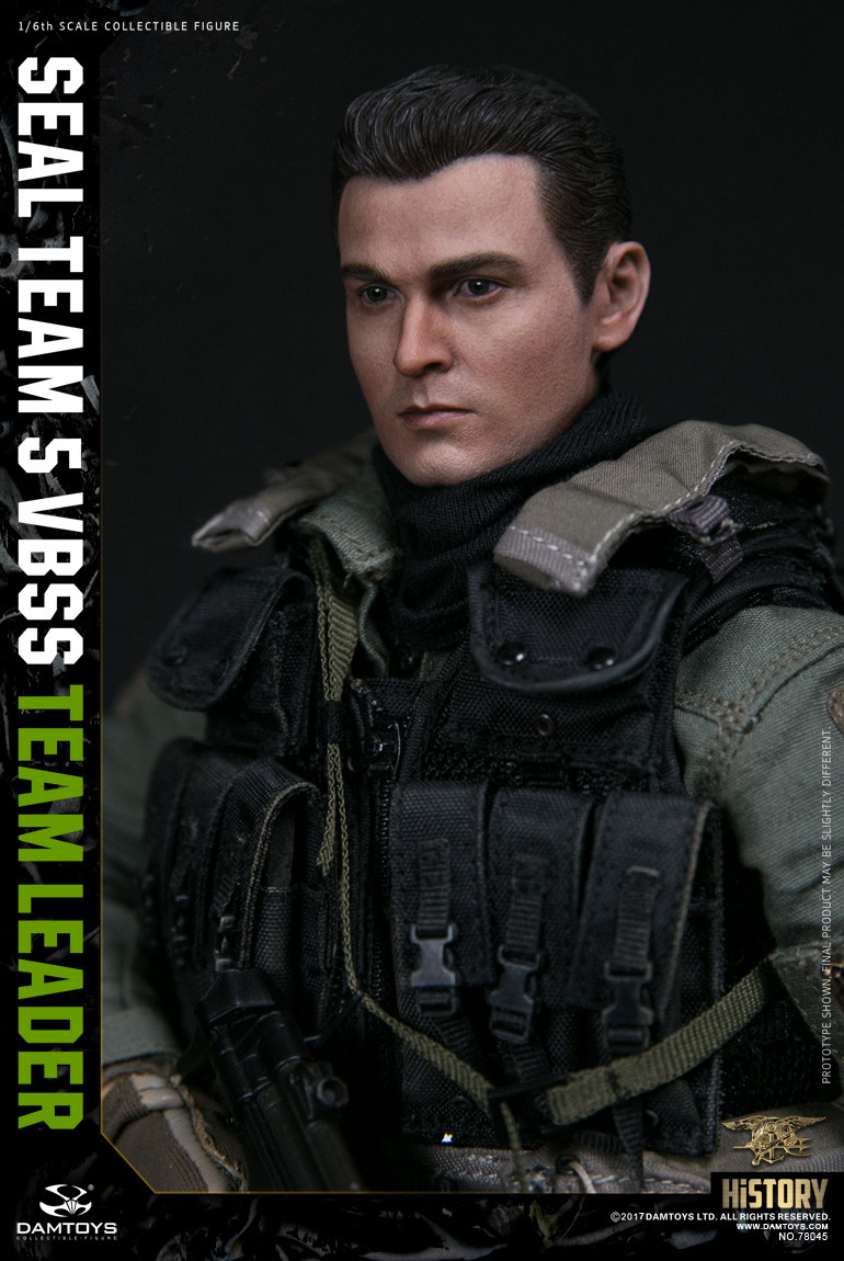DAMTOYS 1/6 SEAL TEAM 5 VBSS TEAM LEADER 78045 1/6 FIGURE