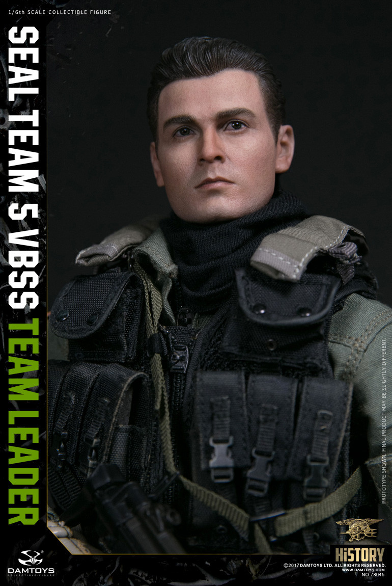 DAMTOYS 1/6 SEAL TEAM 5 VBSS TEAM LEADER 78045 1/6 FIGURE