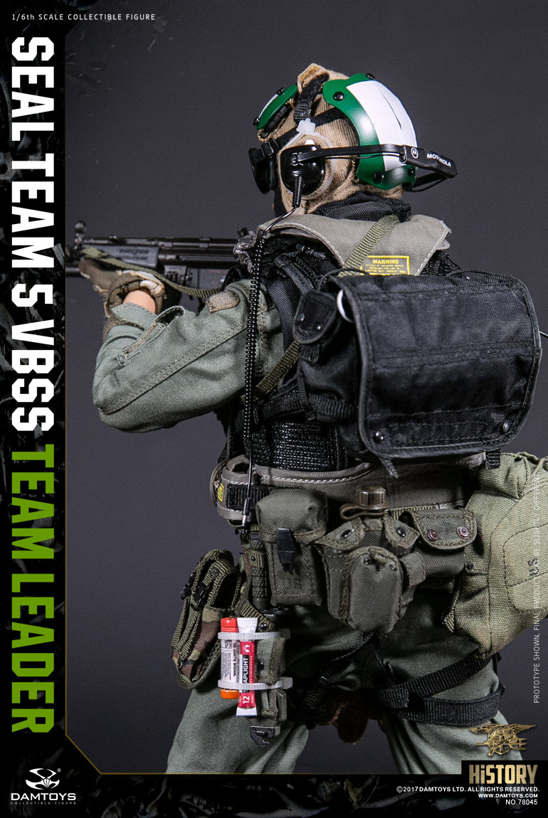 DAMTOYS 1/6 SEAL TEAM 5 VBSS TEAM LEADER 78045 1/6 FIGURE