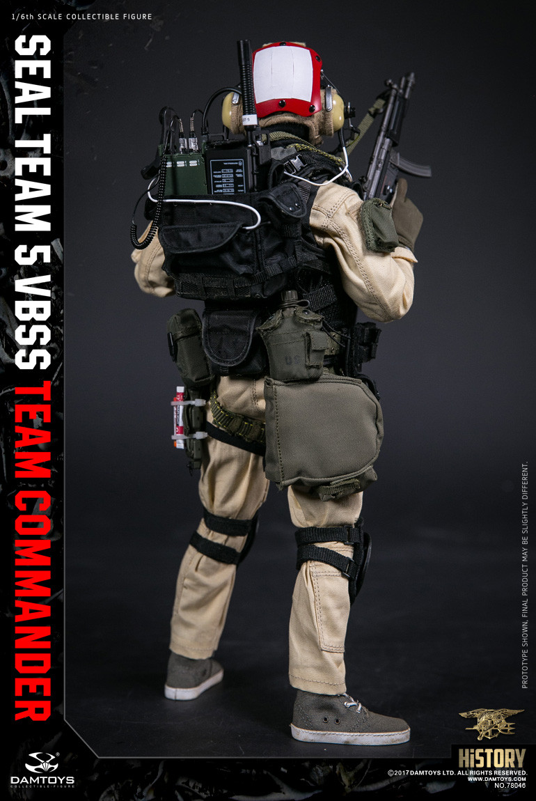 DAMTOYS 1/6 SEAL TEAM 5 VBSS TEAM COMMANDER 78046 1/6 FIGURE