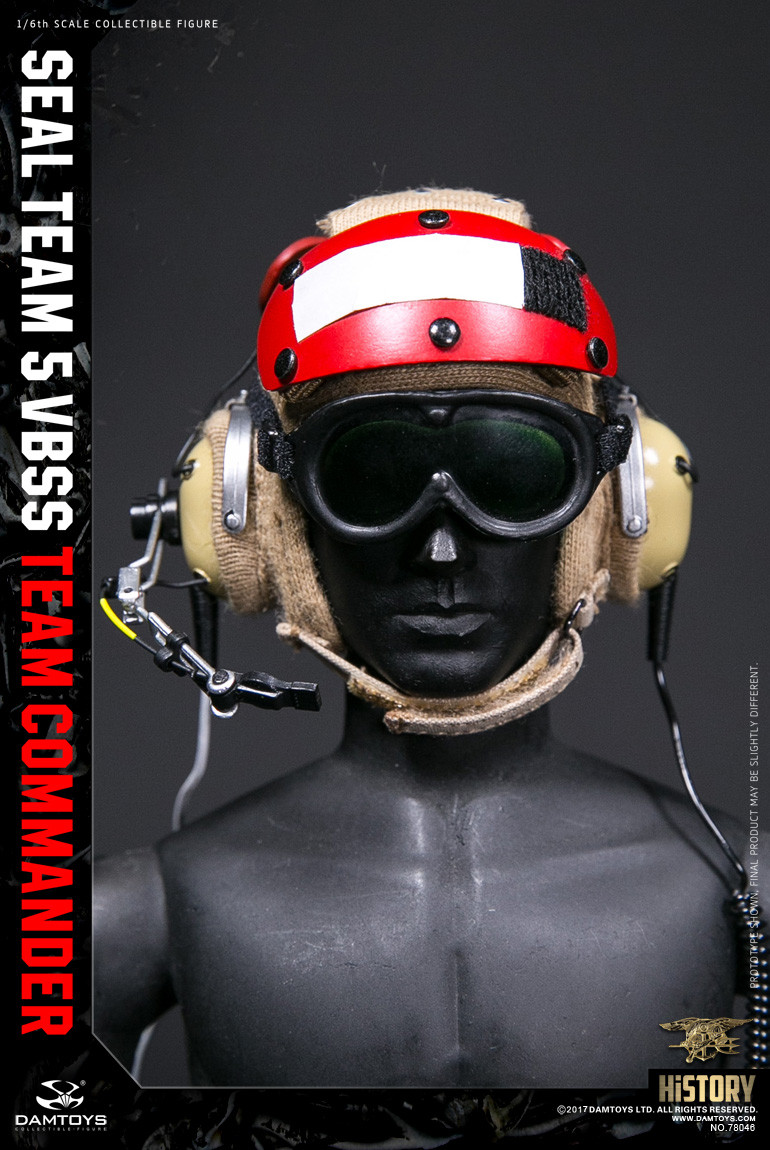 DAMTOYS 1/6 SEAL TEAM 5 VBSS TEAM COMMANDER 78046 1/6 FIGURE