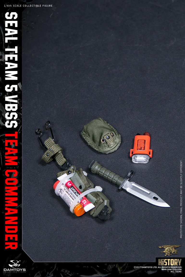 COMMANDER bayonet,Canteen,pouches 1/6 Scale DAMTOYS 78046 SEAL TEAM 5 VBSS