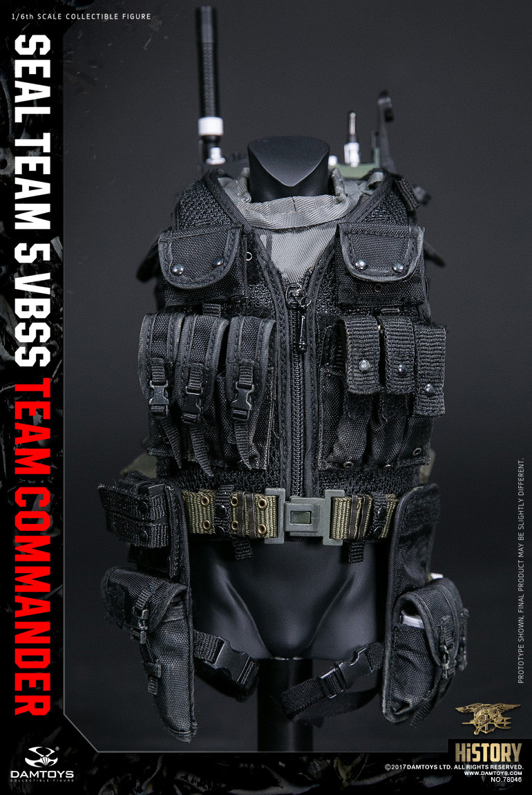 DAMTOYS 1/6 SEAL TEAM 5 VBSS TEAM COMMANDER 78046 1/6 FIGURE