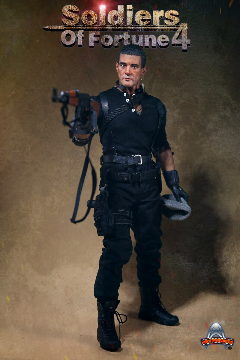 Art Figure AF-023 Soldiers Of Fortune 4 1/6 Figure Expendables