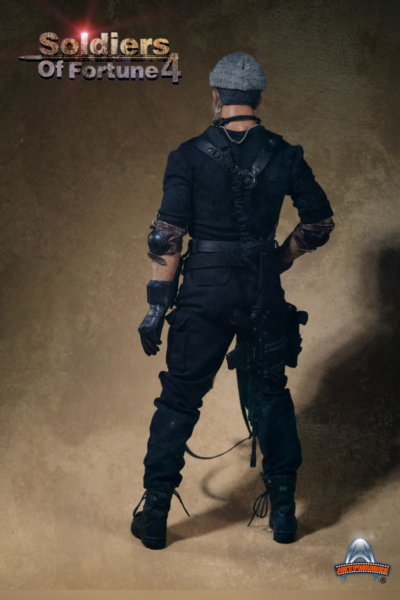 ミリタリー ArtFigures 1/6 Soldiers of Fortune Art Figure AF-023 Soldiers Of Fortune 4 1/6 Figure Expendables