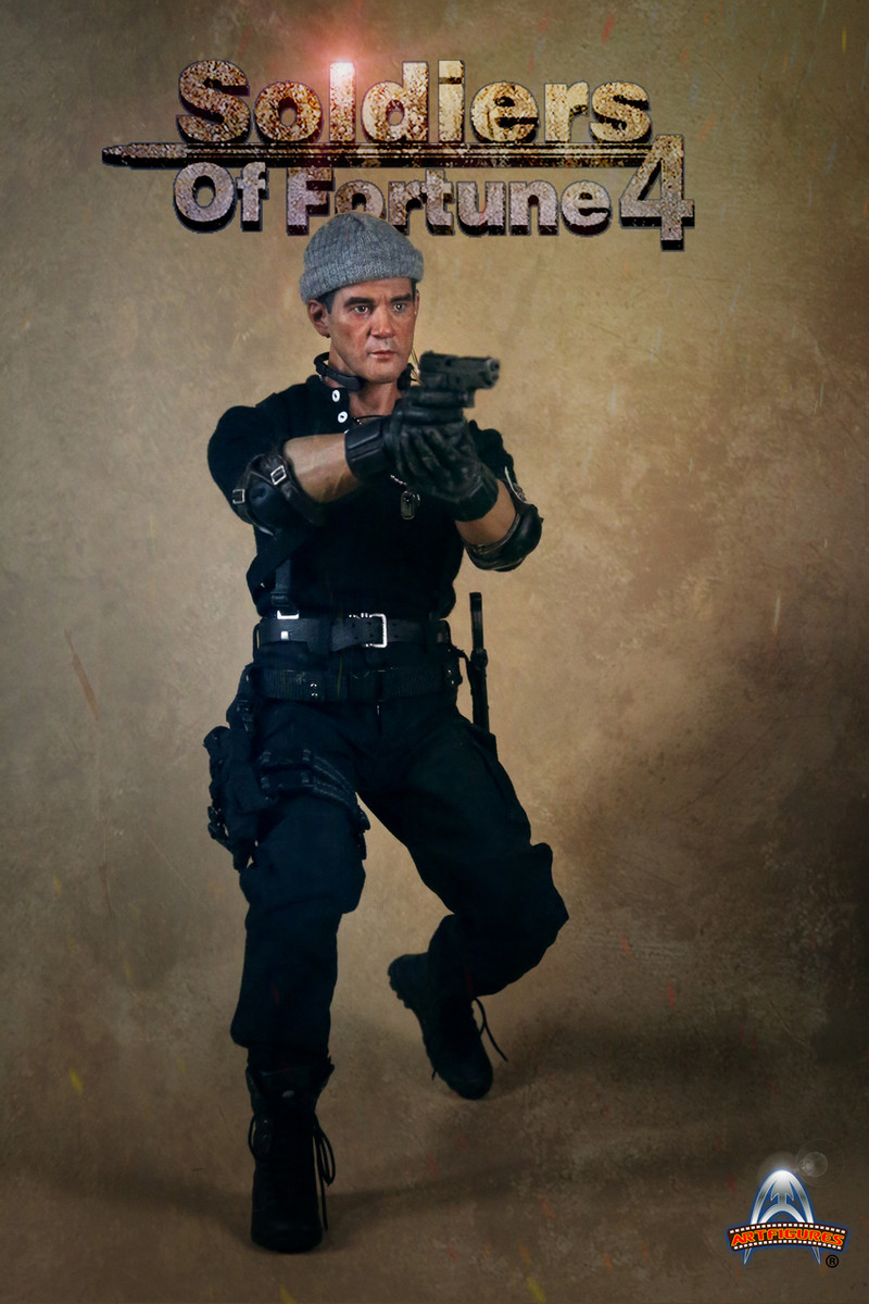 Art Figure AF-023 Soldiers Of Fortune 4 1/6 Figure Expendables