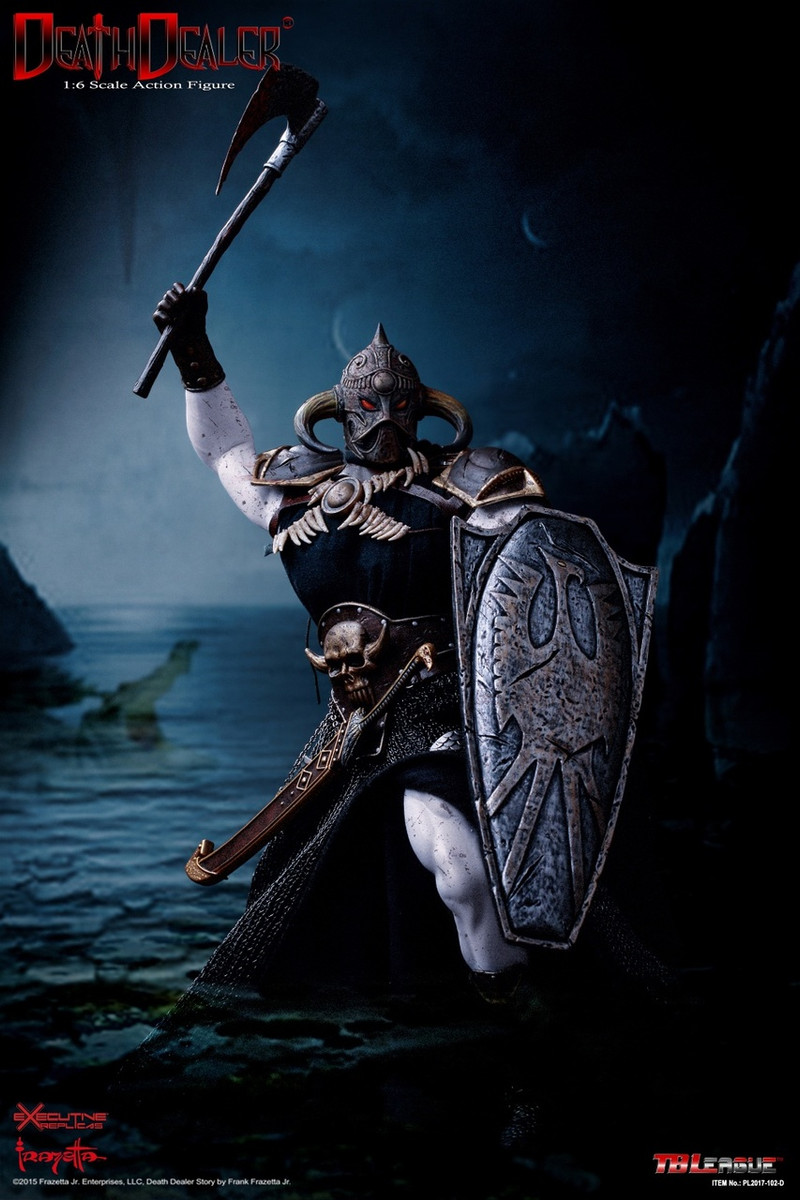 1//6 Scale Hell on Earth Frazetta Death Dealer Version 2 Battle Shield