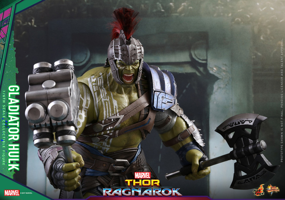 Hot Toys Marvel Thor Ragnarok Gladiator Hulk 1/6 Scale Figure – Maybang's  Collectibles