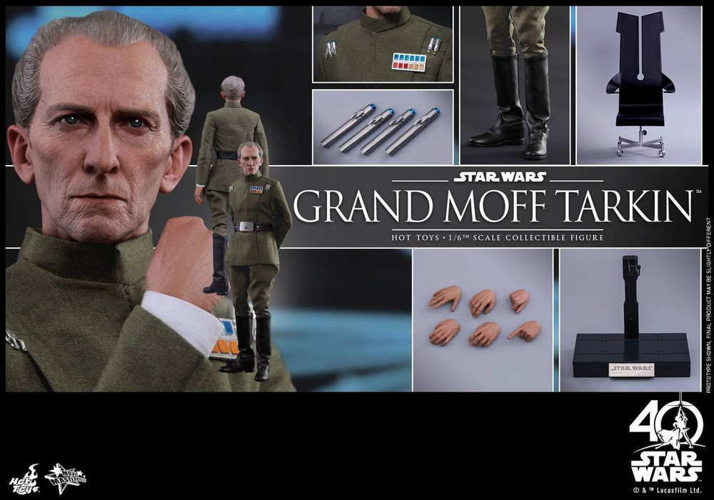 ホットトイズ　SW EP4 グランドモフ・ターキン　未開封品　MMS433 Hot Toys MMS433 Star Wars Episode IV A New Hope 1/6th scale