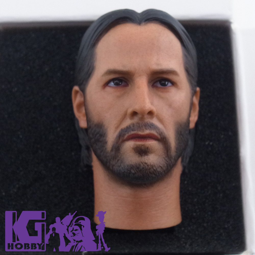 Toys Games Tv Movies Video Games 1 6 Scale Keanu Reeves John Wick 2 0 Head Sculpt Fit 12 Body