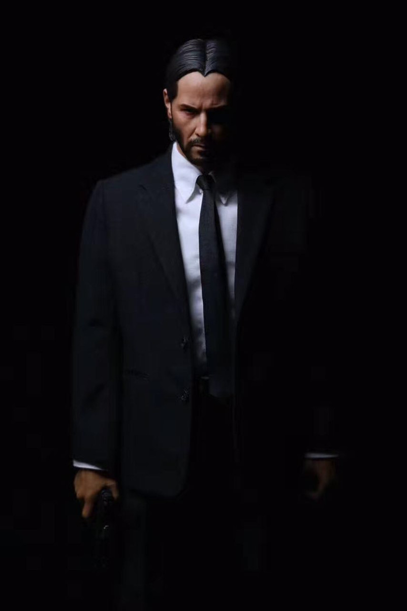 Eleven John Wick 2 0 1 6 Action Figure Head Sculpt Keanu Reeves
