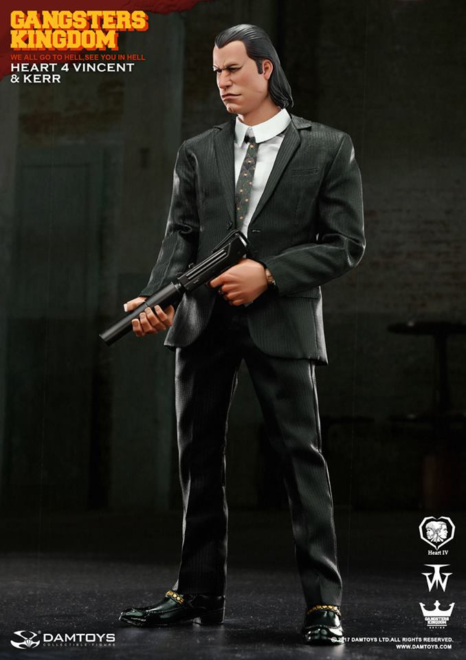 échelle 1//6 Damtoys figures Gangsters Kingdom Vincent /& KERR-Ceinture en cuir #1
