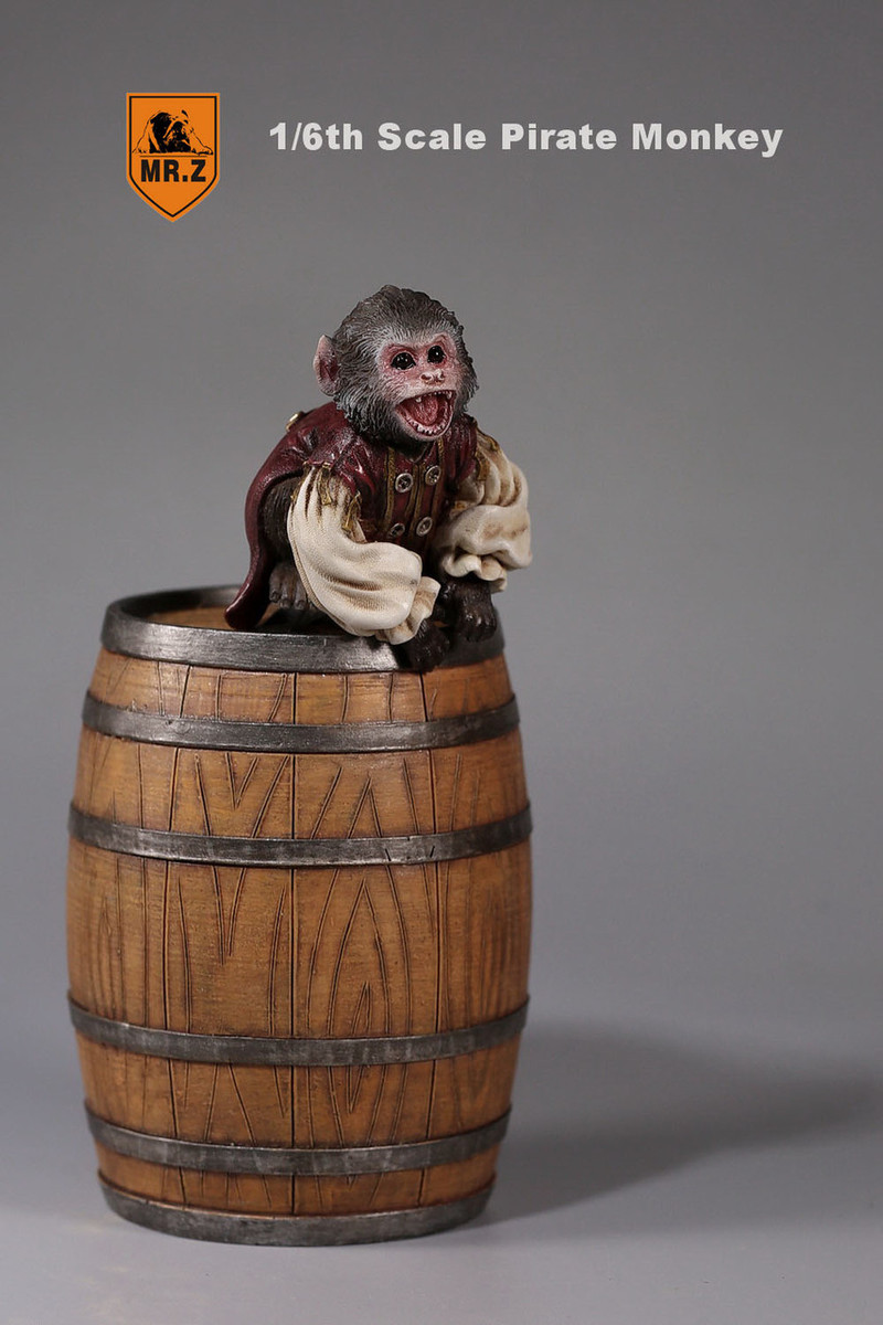 MRZ Pirate Monkey 1/6 Scale Statue Set