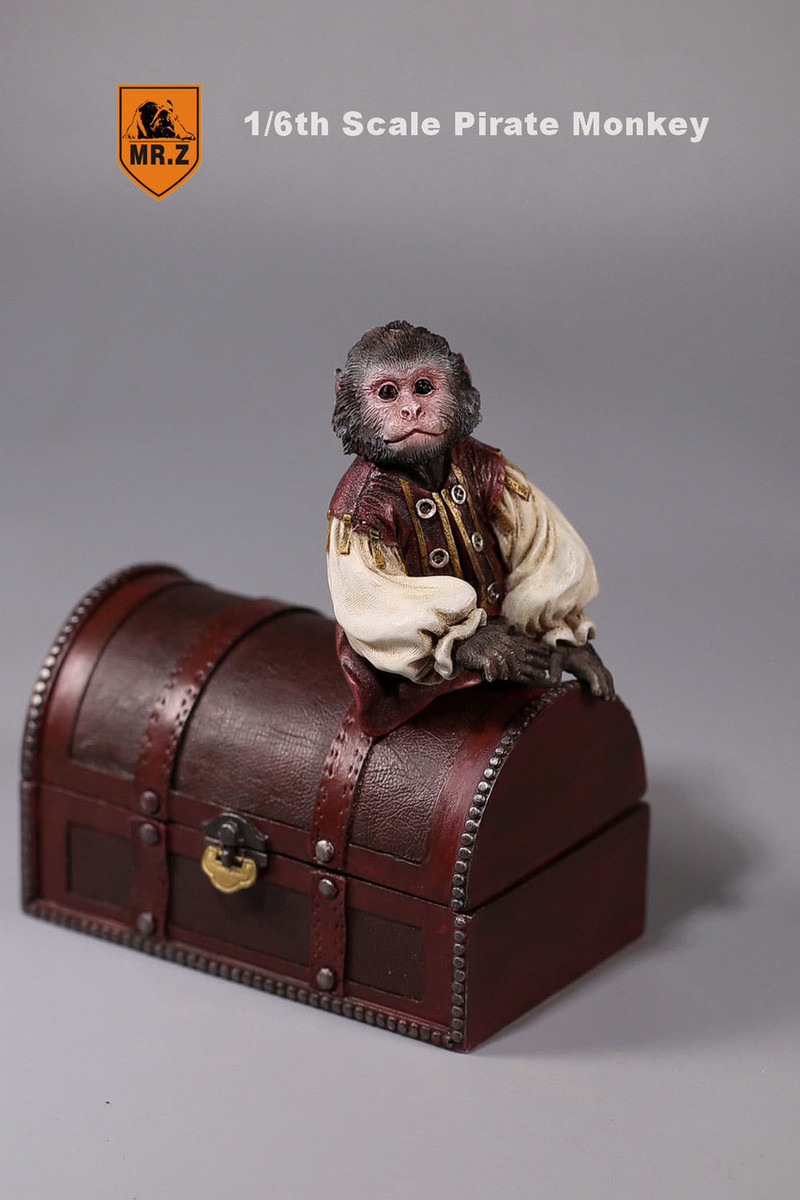 MRZ Pirate Monkey 1/6 Scale Statue Set