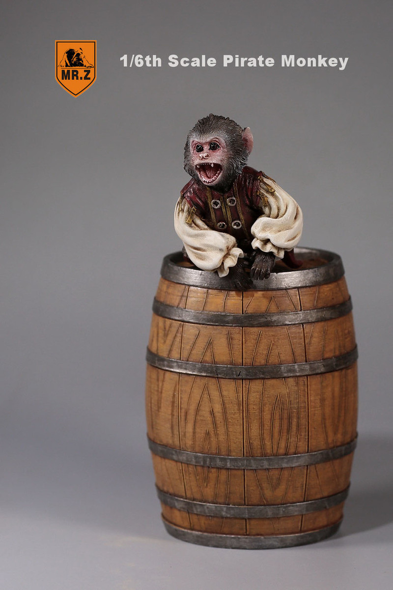 MRZ Pirate Monkey 1/6 Scale Statue Set