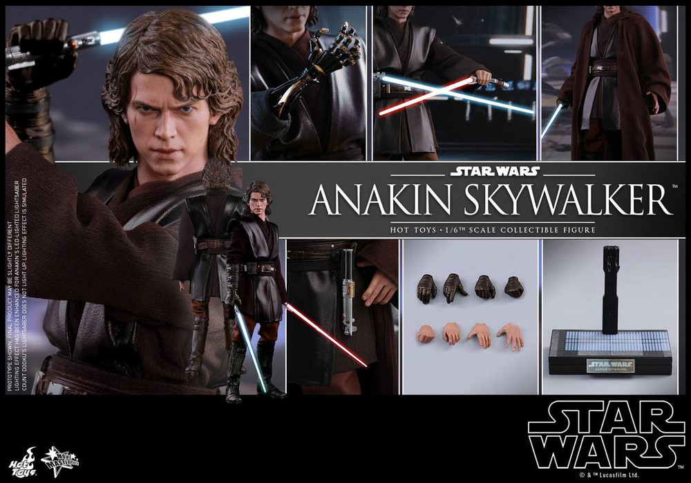 Star wars hot toys anakin skywalker cheap