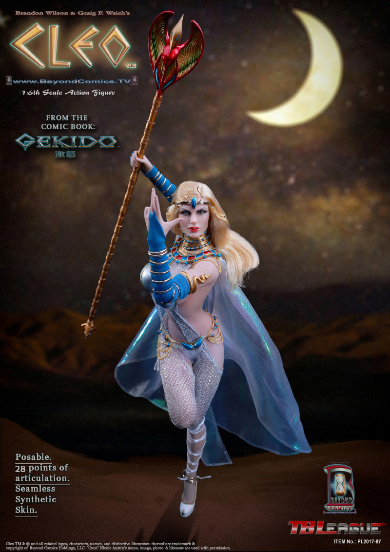 1/6 CLEO tbleage　ファイセン TBLeague 1/6 GEKIDO Coco Austin as CLEO Action Figure PL2017