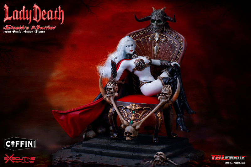 TBLeague 1/6 DELUXE Lady Death: Death's Warrior V2 Action Figure