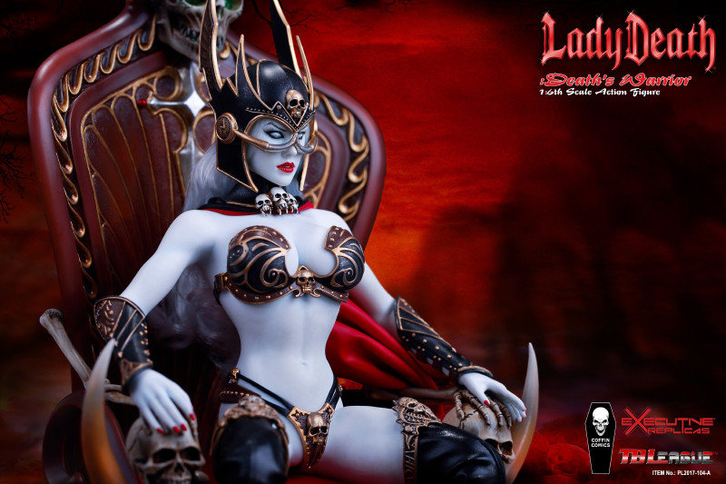 TBLeague 1/6 DELUXE Lady Death: Death's Warrior V2 Action Figure