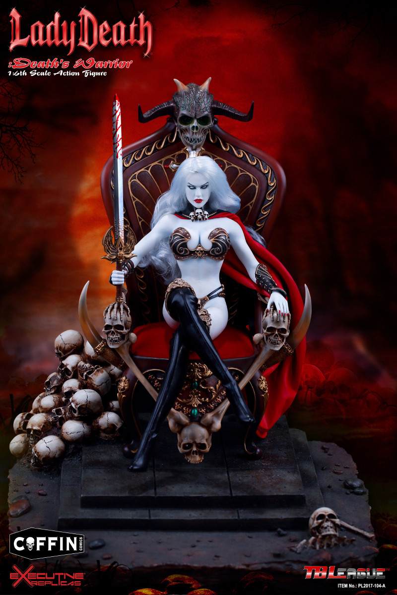 TBLeague 1/6 DELUXE Lady Death: Death's Warrior V2 Action Figure
