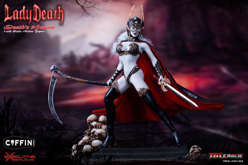 TBLeague 1/6 DELUXE Lady Death: Death's Warrior V2 Action Figure