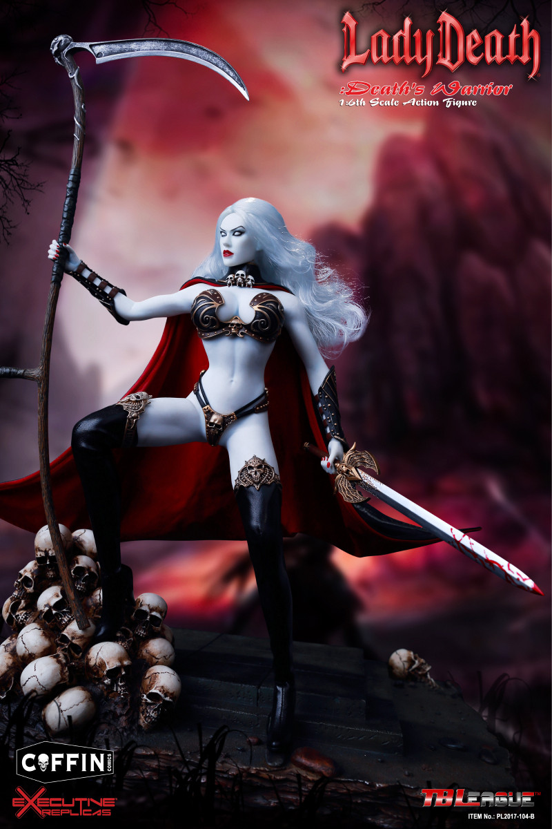 TBLeague 1/6 DELUXE Lady Death: Death's Warrior V2 Action Figure