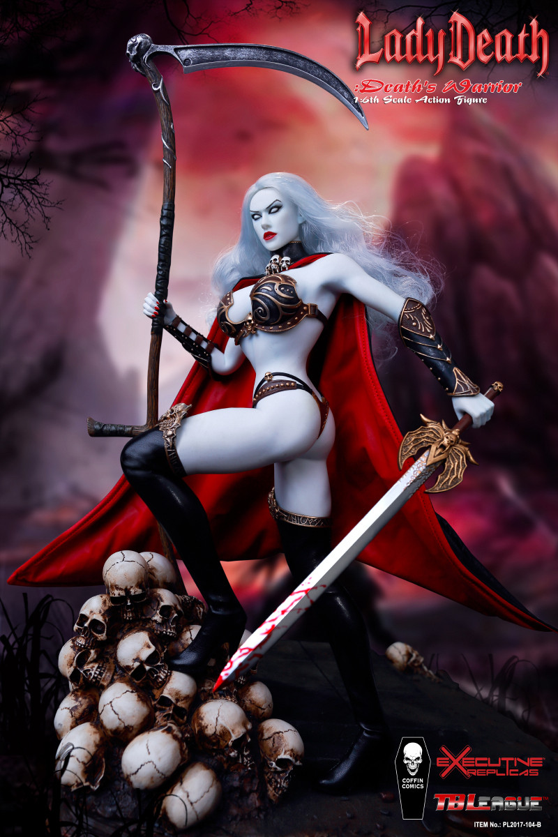 TBLeague 1/6 DELUXE Lady Death: Death's Warrior V2 Action Figure