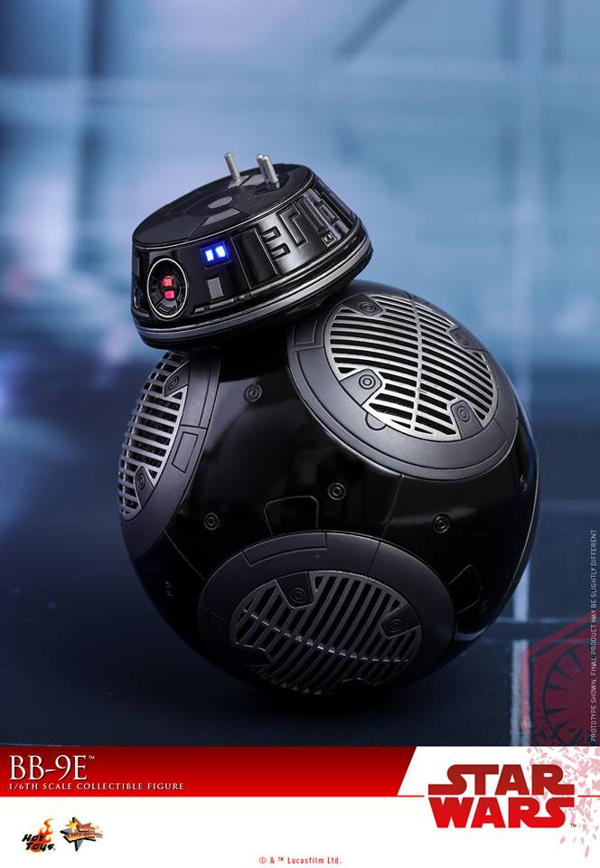 Hot Toys MMS442 Star Wars: The Last Jedi 1/6th scale BB-8 & BB-9E