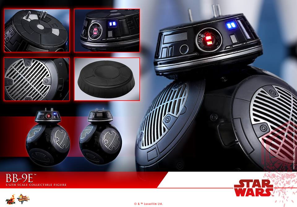 ホットトイズ MMS441 スター・ウォーズ最後のジェダイＢＢ-９Ｅ bb-9E ムービー・マスターピース】『スター・ウォーズ／最後のジェダイ