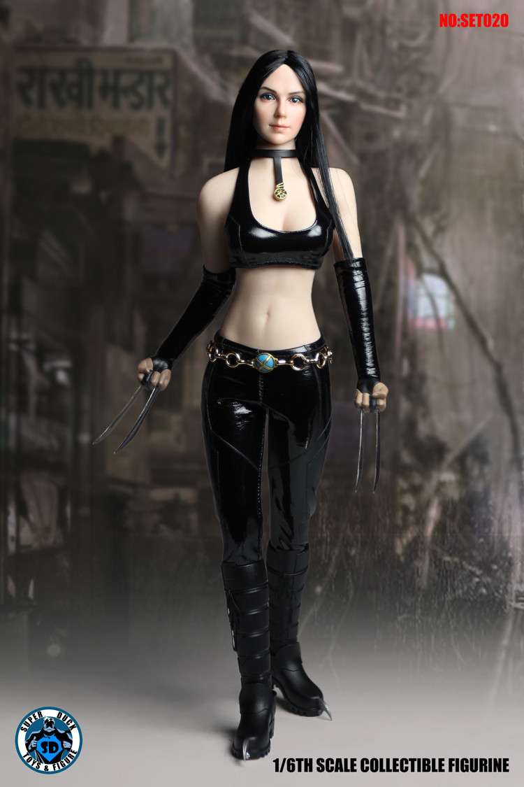 SUPER DUCK SET020 1/6 Scale X-23 Laura Kinney Head Sculpt +