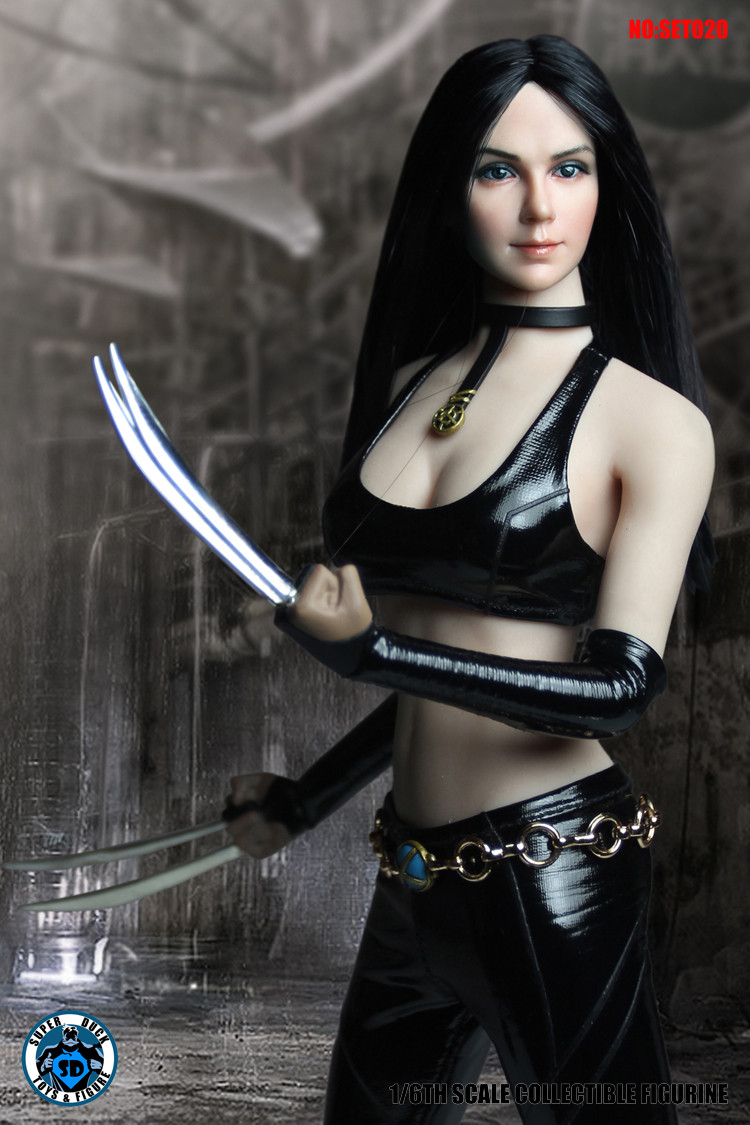 SUPER DUCK SET020 1/6 Scale X-23 Laura Kinney Head Sculpt +