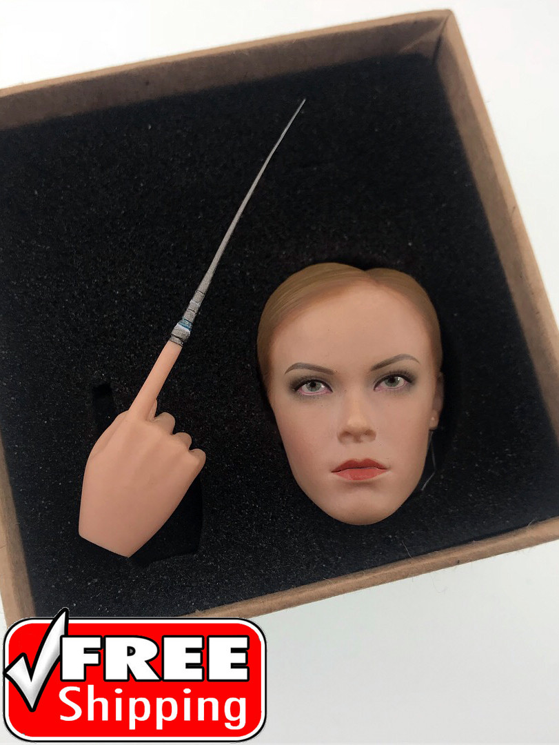 1/6【TBLeague】S19 エイダ ヘッド HOT HEART シームレス Hot Heart 1/6 T-X Female Figure Head Sculpt