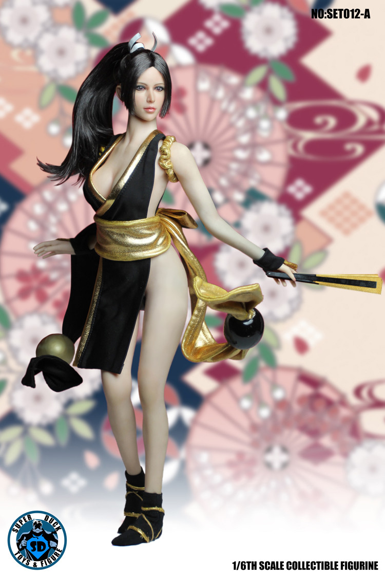 SUPER DUCK SET 012 1/6 Scale Fighting Goddess Girl Head Sculpt+