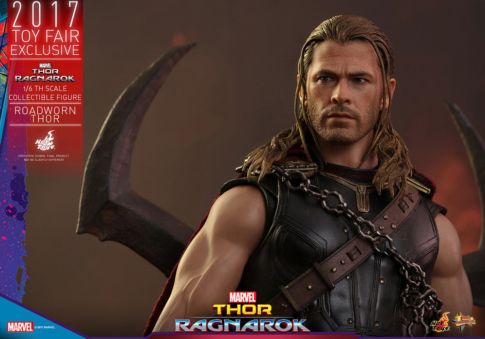 Hot Toys MMS416 Thor Ragnarok Roadworn Thor 1/6th Scale